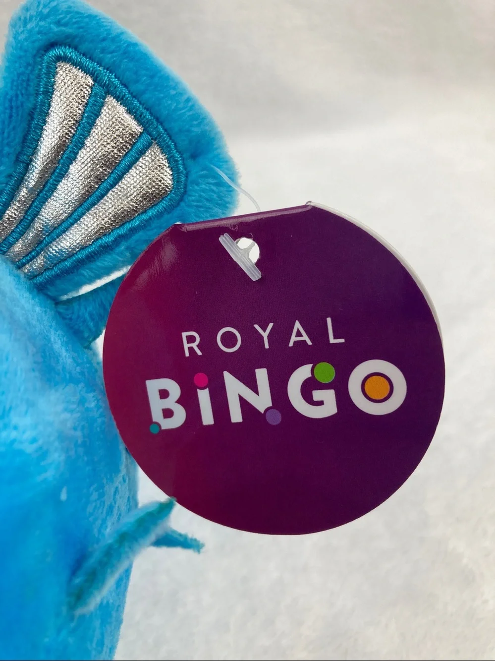 Royal Caribbean Royal Bingo B3 Puffer Fish Plush Stuffed Animal Toy NWT 7”